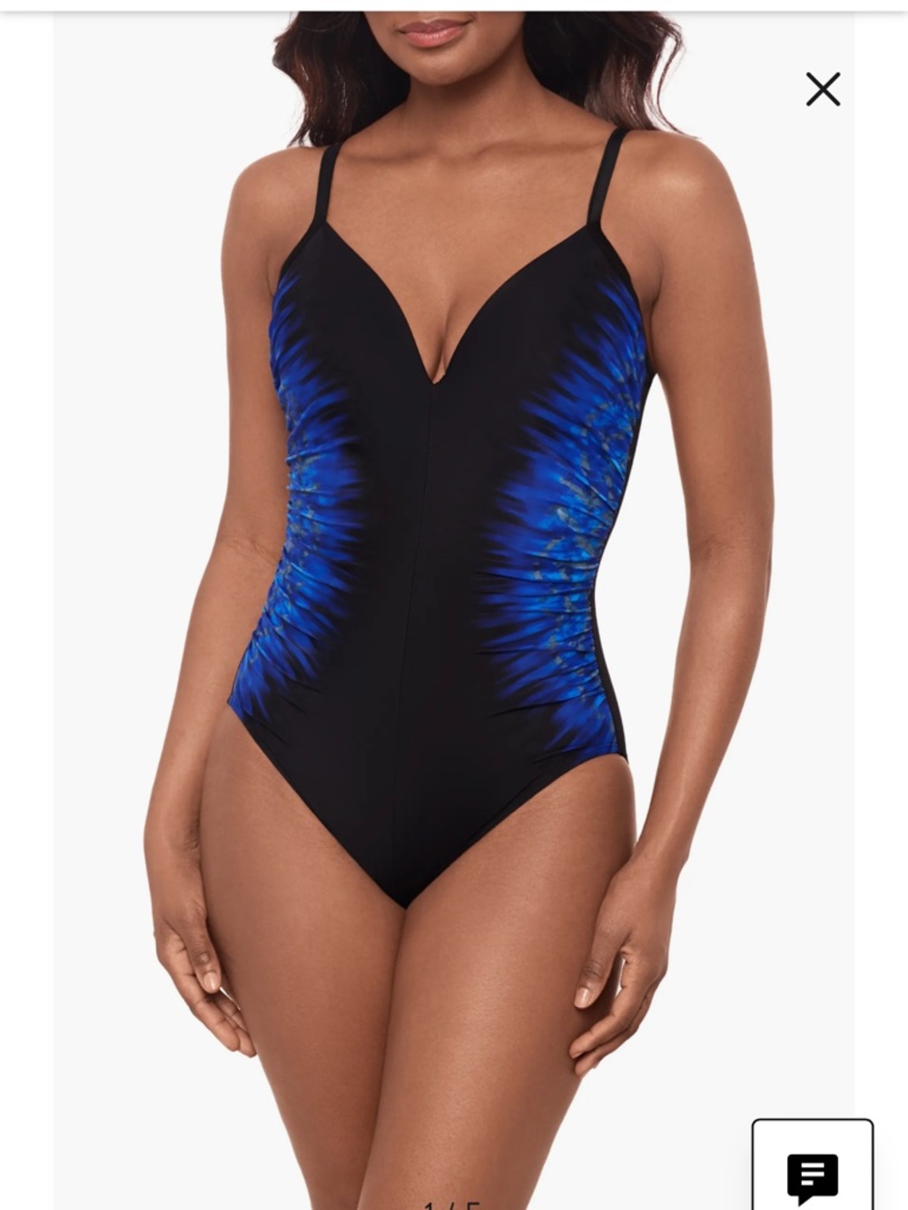 Miracle suit, Temptations oaks Mayra 1-piece swimsuit US 12